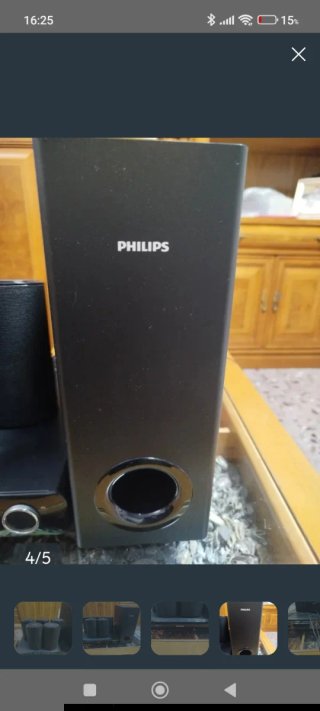 Equipo de Sonido Philips Negro