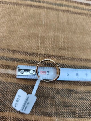 Anillo Baño Oro 18K Luxenter