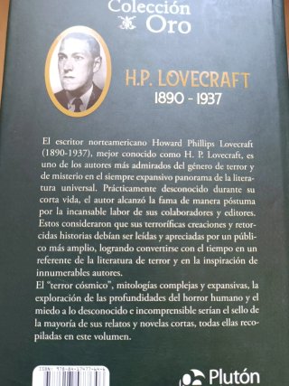 H.P Lovecraft Narrativa completa Plutón ediciones