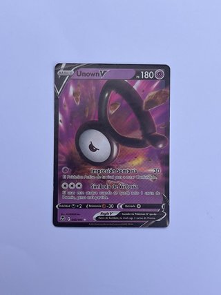 Carta Unown V 065/195 Carta Pokémon