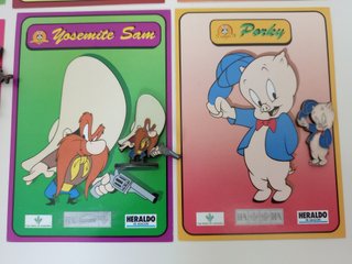 Figuras y Postales Looney Tunes Heraldo