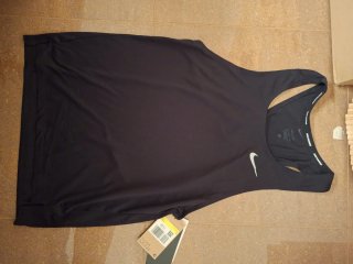 Camiseta tirantes Nike Running Negra
