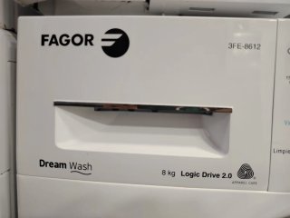 Lavadora Fagor 8 kg A+++ Blanca