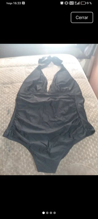 Bañador mujer negro XL