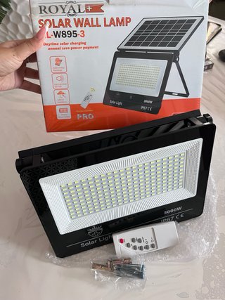 Faro Solare ROYALPLUS 3000W con Telecomando