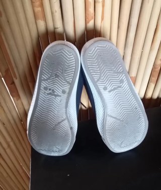 Zapatillas Levis tela azul marino