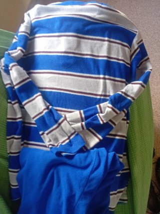Pijama Polar Chico S&Y Azul Gris XXL