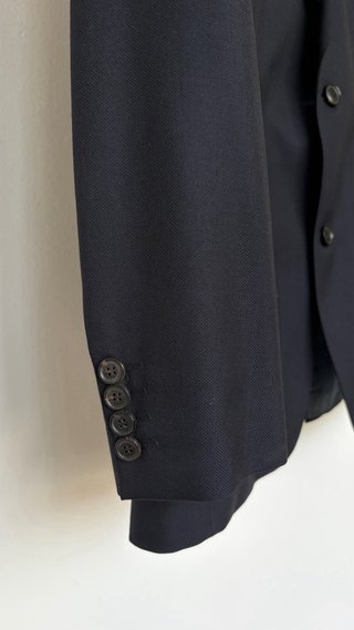 Chaqueta de traje azul marino Hugo Boss