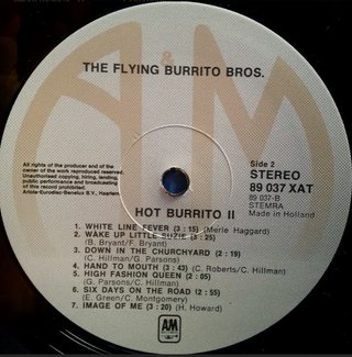 LP Flying Burrito Bros. Hot 2
