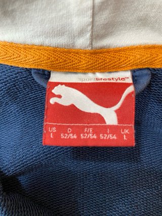 Felpa con cappuccio Puma vintage XXL