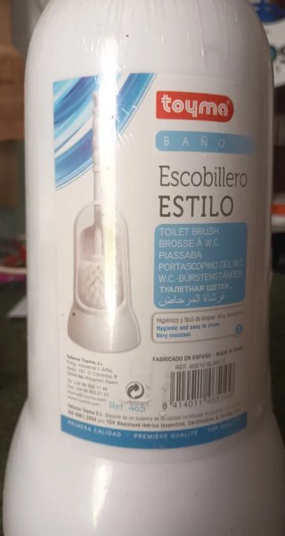 Escobillero Baño Toyma Estilo