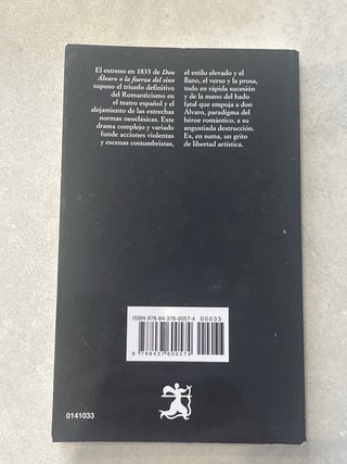 Don Álvaro o la fuerza del sino – Duque de Rivas