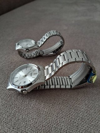Reloj Casio MTP 1183 LTP 1183 Plata Blanco