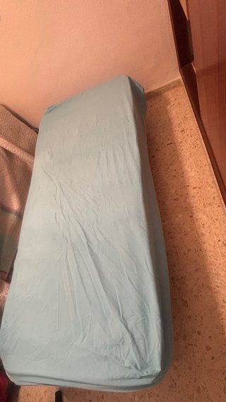 Puff Cama Individual con Espuma