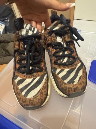 Buffalo Zapatillas Animal Print