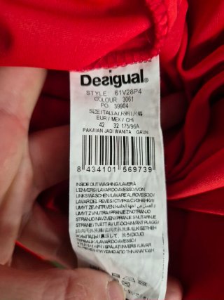 Vestido corto Desigual Multicolor