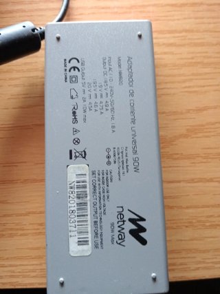 Cargadores Dell 19V y 20V