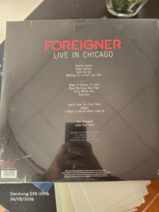Foreigner - Live in Chicago Vinil