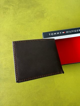 Cartera Tommy Hilfiger Hombre Marrón