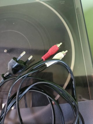 Tocadiscos Denon DP-200 USB Negro