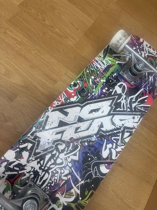 Skate No Fear Negro