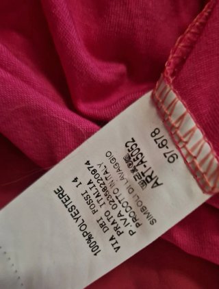 Vestito donna leggero rosa taglia unica