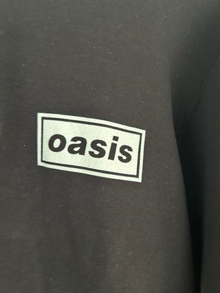 Sudadera Oasis Negra.