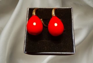 Orecchini Corallo Rosso Mediterraneo Ribassato €50