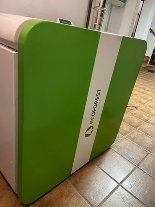 Caldera pellets Ecoforest Cantina Nova 30kw