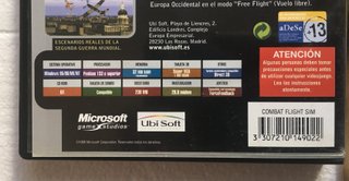 MICROSOFT COMBAT FLIGHT SIMULATOR - JUEGO PC