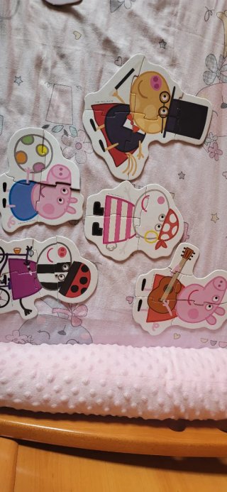 Puzzles Peppa Pig y Minnie Mouse