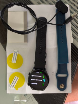 Amazfit GTR 3 Negro +c orrea de recambio + 2 prote