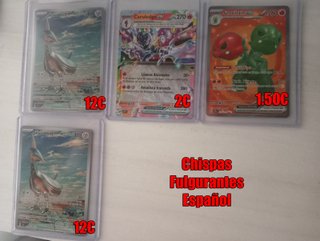 Cartas Pokémon Chispas Fulgurantes Español