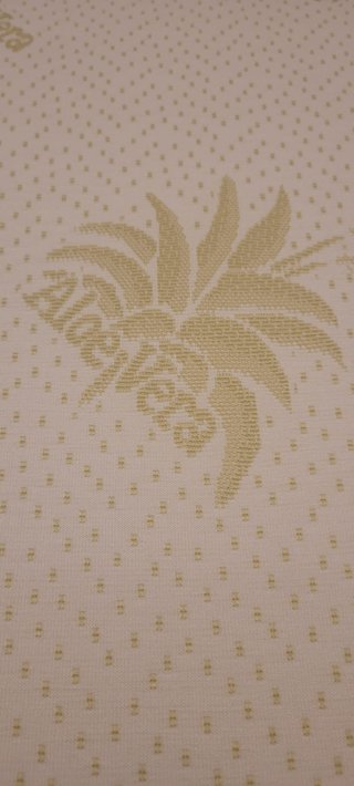 Topper matrimoniale Aloe Vera nuovo