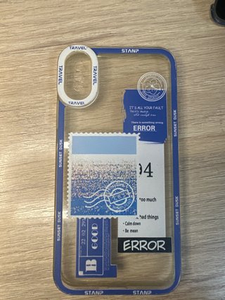 Funda iPhone X/XS Transparente Estampado