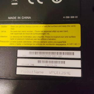 Portátil Sony VAIO Blanco