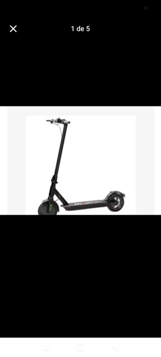 Patinete Eléctrico Negro