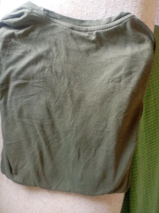 Camiseta Benetton M Verde Oliva