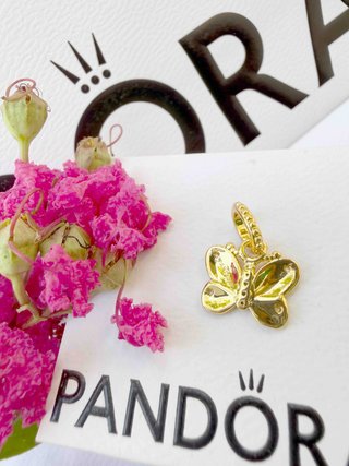 Pandora Charm Mariposa Dorado