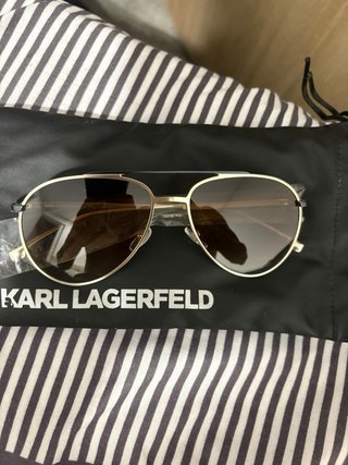 Gafas de Sol Karl Lagerfeld Marrón Dorado