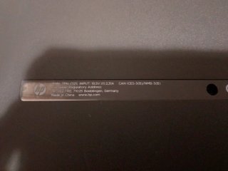 Portátil hp