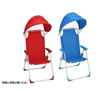Silla Plegable Negra y Marrón