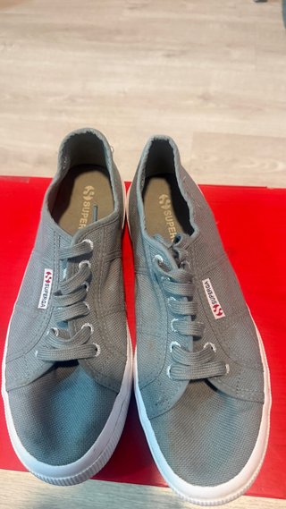 Zapatillas Superga Hombre Talla 43 Gris