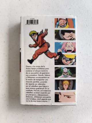 Naruto anime comic 3, La leyenda de la piedra d...