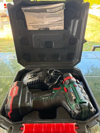 Taladro Atornillador Parkside 16V Kit
