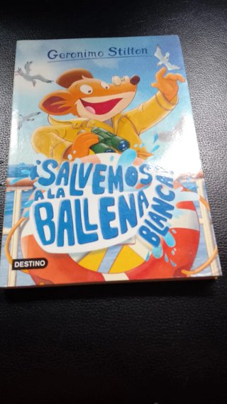 Geronimo Stilton 40. ¡Salvemos a la ballena bla...