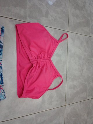 Costume donna due pezzi fantasia floreale