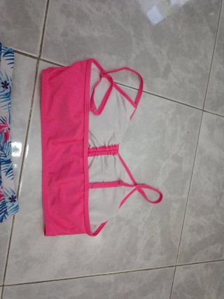Costume donna due pezzi fantasia floreale