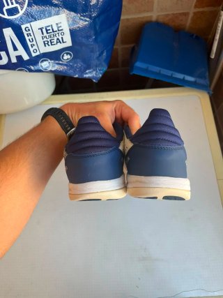 Zapatillas Fútbol Sala Eskudo Azul/Blanco