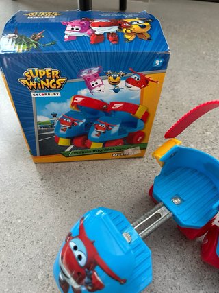 Patines Infantiles Ajustables Super Wings